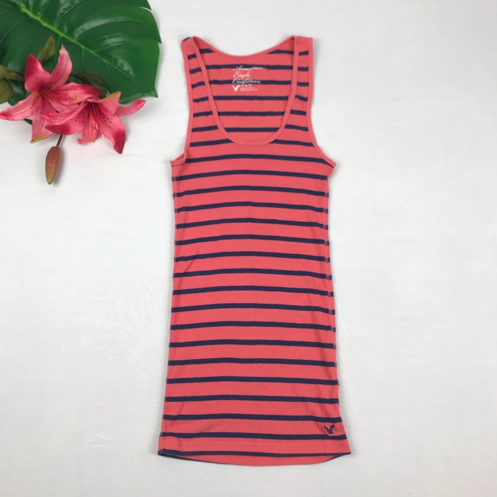 AMERICAN EAGLE Striped Tank Top XS